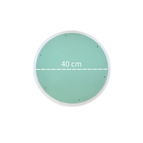Revíziós ajtó (Pro) Kör alakú 40cm Impregnált gipszkarton betét, filc tömítés (mennyezet,oldalfal)